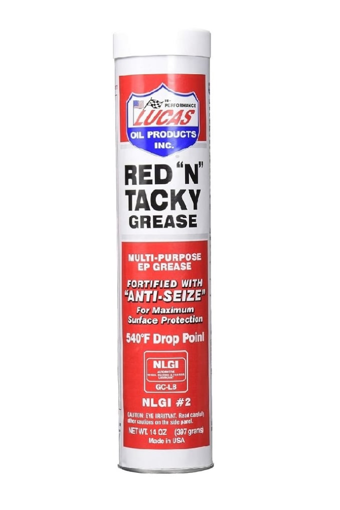 Lucas Oil 10005-60-10PK Red Tacky Grease (10/14Oz) 